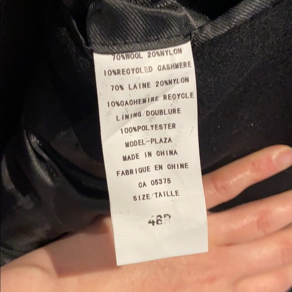 Calvin Klein Men’s wool dress coat - Picture 5 of 5